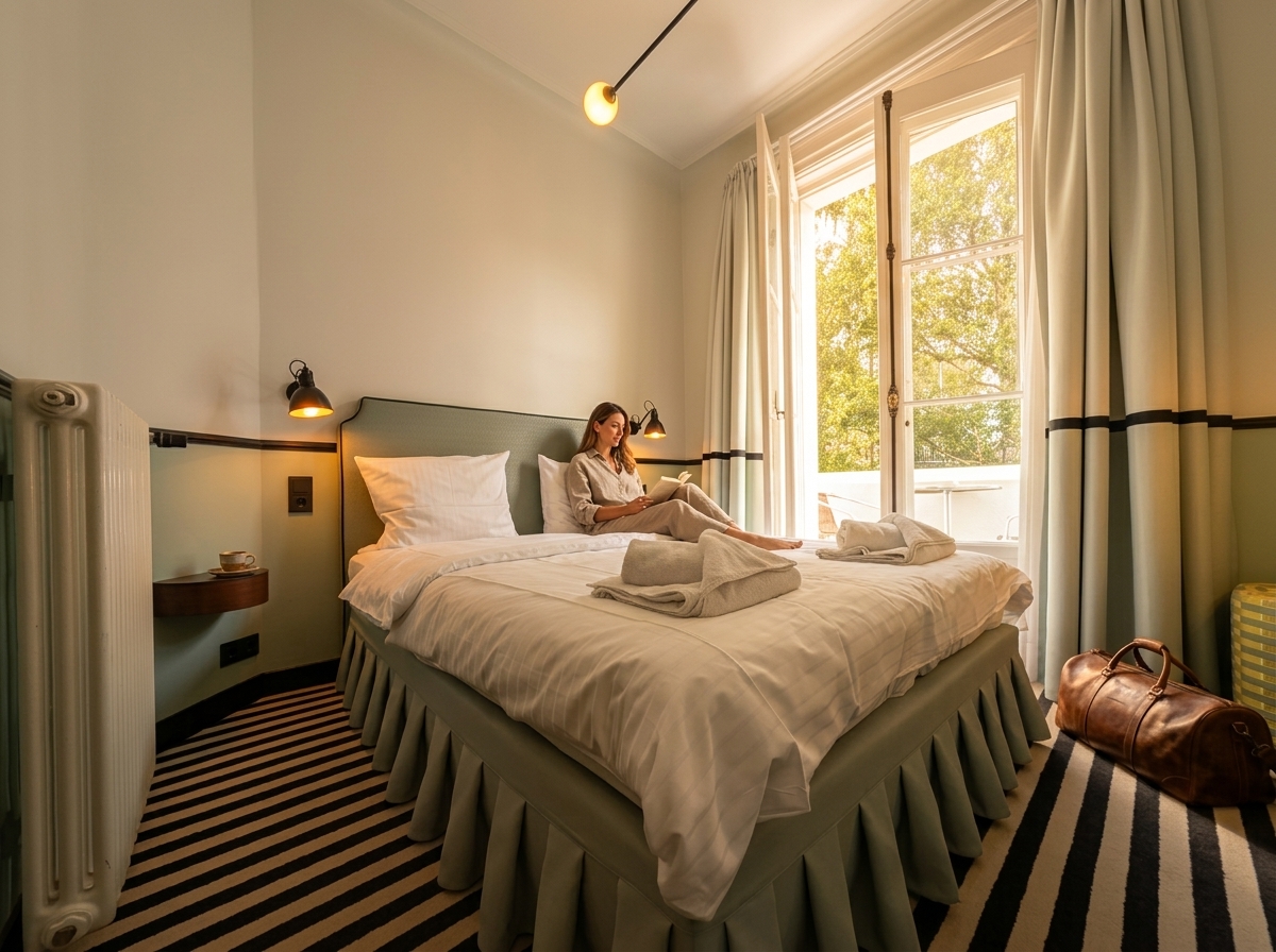Garden Balcony - Bett & Ruhebereich