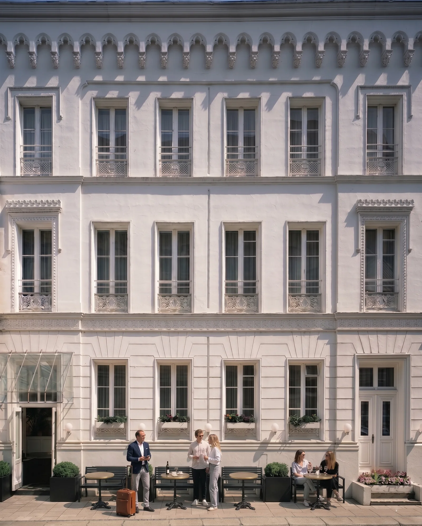 Aussen Alster Hotel historische Fassade